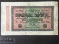 Germany 20000 Mark 1923 Reichsbanknote Pick 85b