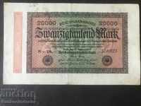 Germany 20000 Mark 1923 Reichsbank Pick 85b BDK
