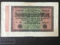 Germany 20000 Mark 1923 Reichsbank Pick 85b HDK