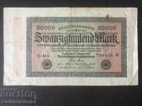 Germany 20000 Mark 1923 Reichsbank Pick 85b CMV
