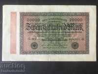 Germania 20000 Mark 1923 Reichsbank Pick 85b GMV