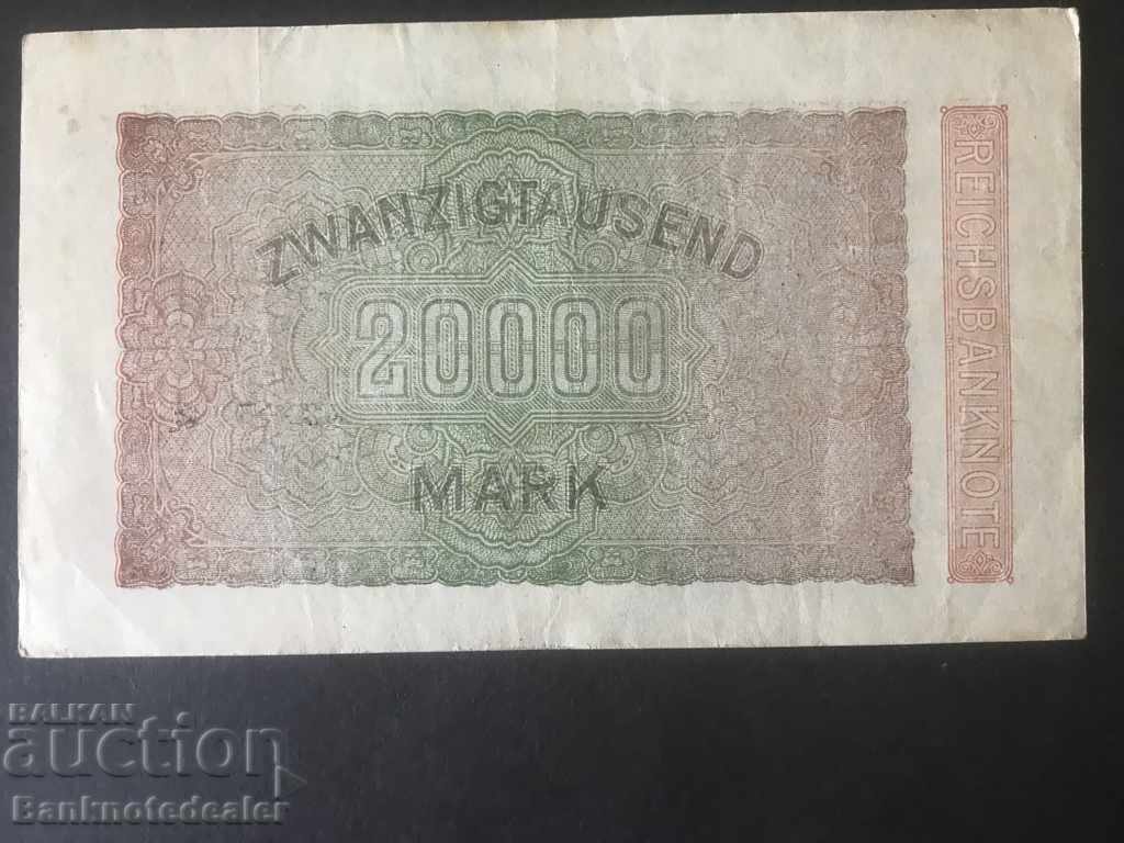 Γερμανία 20000 Mark 1923 Reichsbank Pick 85b LMV με τιμή 3.00 BGN | € 1.53