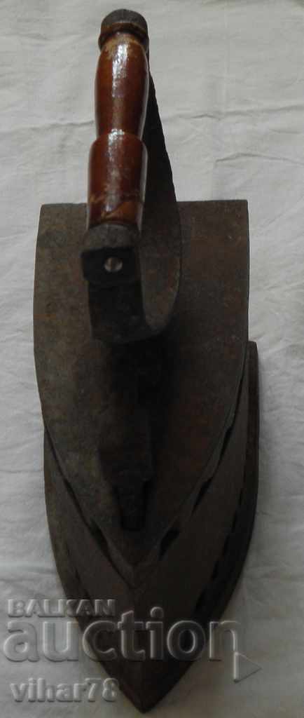 Auction old iron on fire Auction old iron on fire