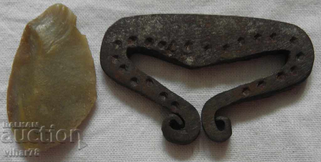 antique chakmak old flint with flint number 1