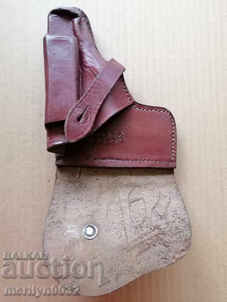 Army holster Walter Mauser PM WW2 palm, belt - 6