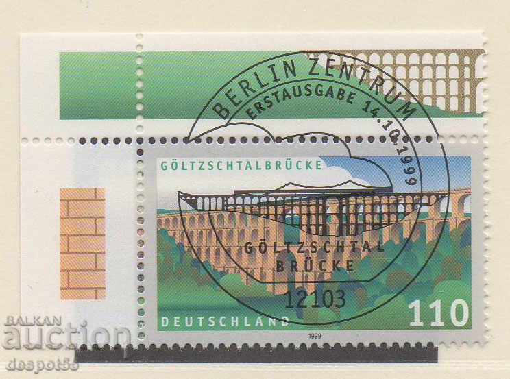 1999. GFR. Η Γέφυρα Göltzschtal.