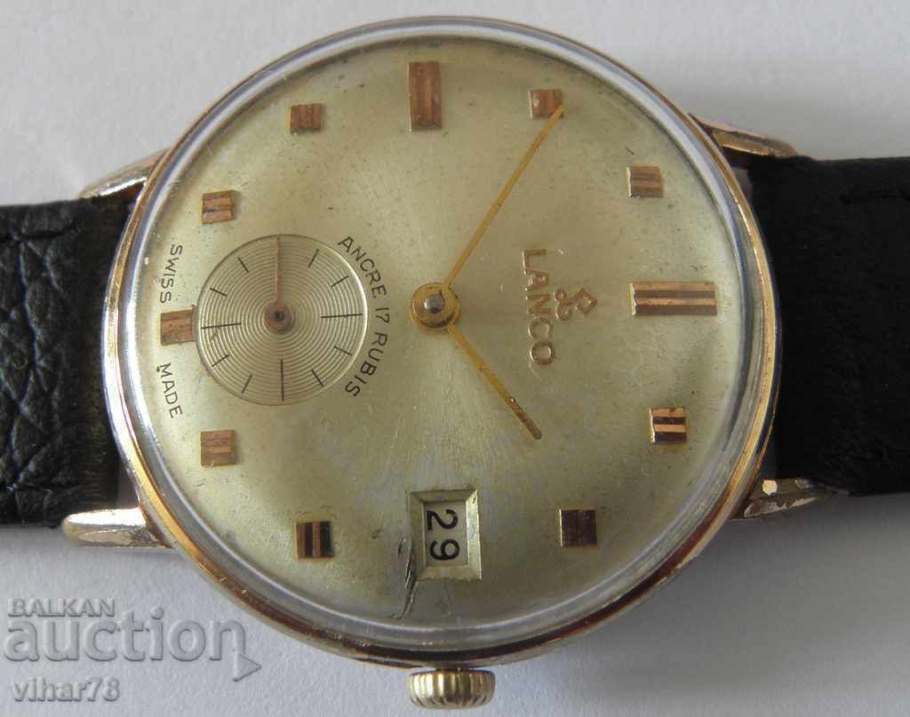 MEN'S WATCH-LANCO-LANCO with price 199.99 BGN | € 102.25 MEN'S WATCH-LANCO-LANCO with price 199.99 BGN | € 102.25