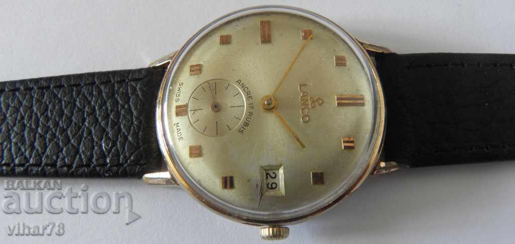 Auction MEN'S WATCH-LANCO-LANCO Auction MEN'S WATCH-LANCO-LANCO