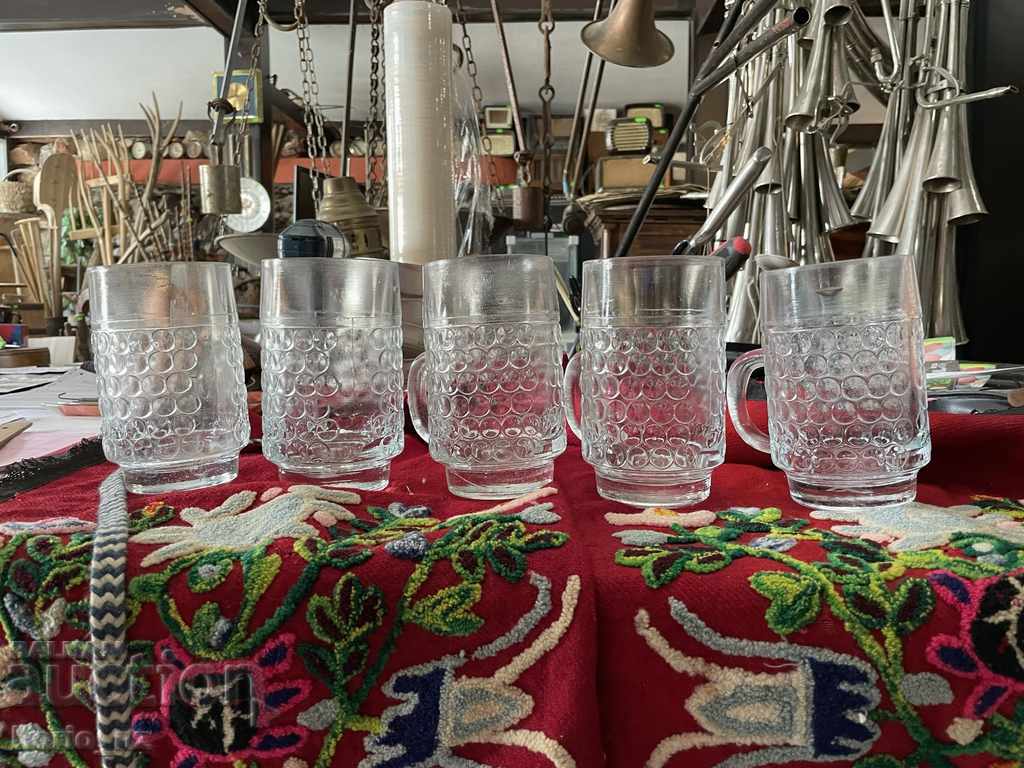 Auction 10661. SERVICE BEER GLASSES SOLID GLASS Auction 10661. SERVICE BEER GLASSES SOLID GLASS