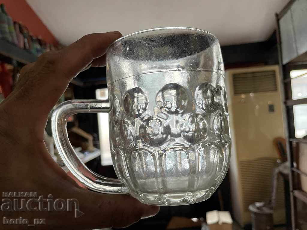 Auction 10665. SERVICE BEER GLASSES SOLID GLASS Auction 10665. SERVICE BEER GLASSES SOLID GLASS