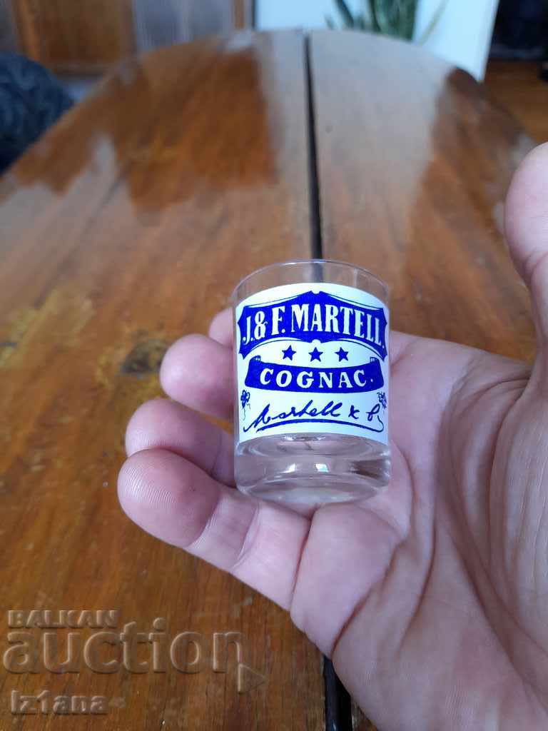 Auction Old glass, J&F Martell cup Auction Old glass, J&F Martell cup