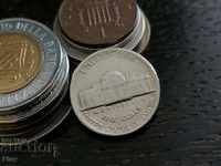 Monedă - SUA - 5 cenți 1984