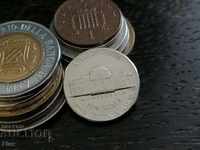 Monedă - SUA - 5 cenți 1991
