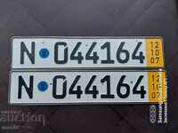 REGISTRATION NUMBERS / PLATES