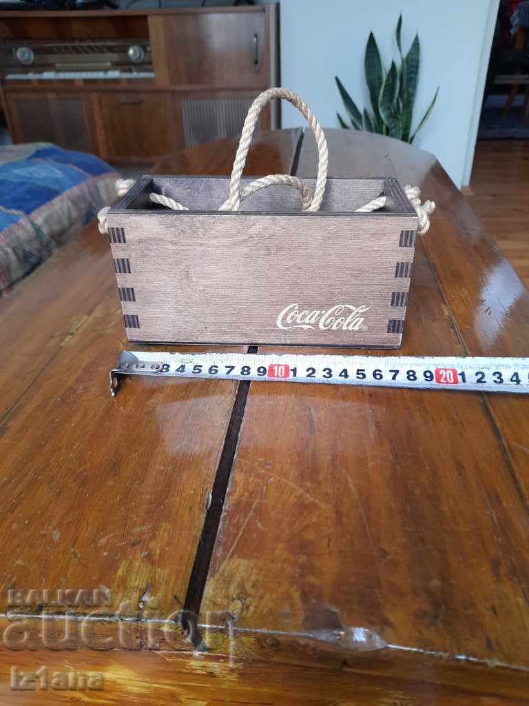 Auction Old bottle box Coca Cola, Coca Cola Auction Old bottle box Coca Cola, Coca Cola