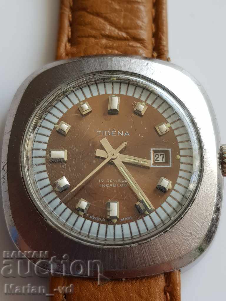 Mechanical watch TIDENA 17 jawels with price 45.00 BGN | € 23.01 Mechanical watch TIDENA 17 jawels with price 45.00 BGN | € 23.01