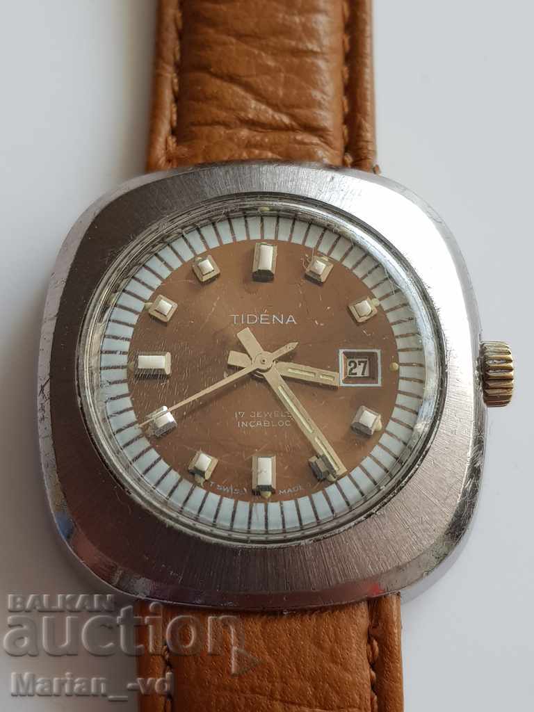 Auction Mechanical watch TIDENA 17 jawels Auction Mechanical watch TIDENA 17 jawels