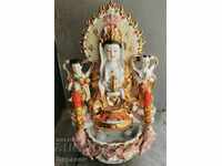 Shining and Singing Porcelain Figure Guan Yin Goddess