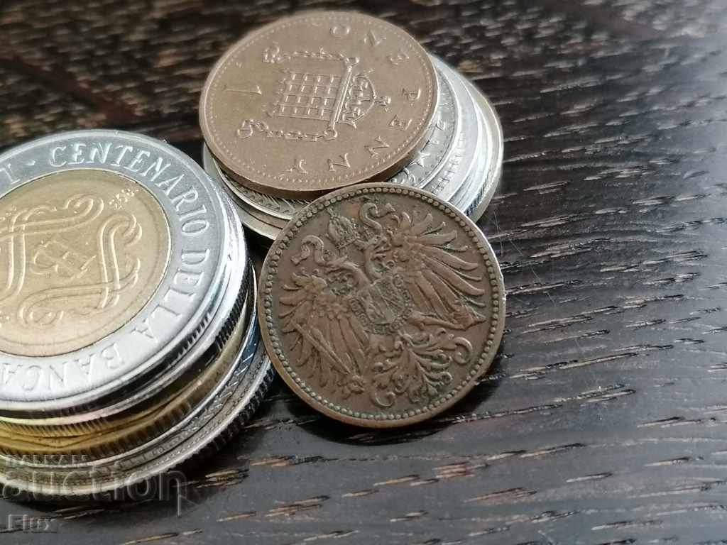 Delivery of Coin - Austria-Hungary - 2 hellers | 1911 Delivery of Coin - Austria-Hungary - 2 hellers | 1911