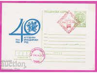 269365 / Bulgaria ICTZ 1986 - 40 de ani de muncă de maistru