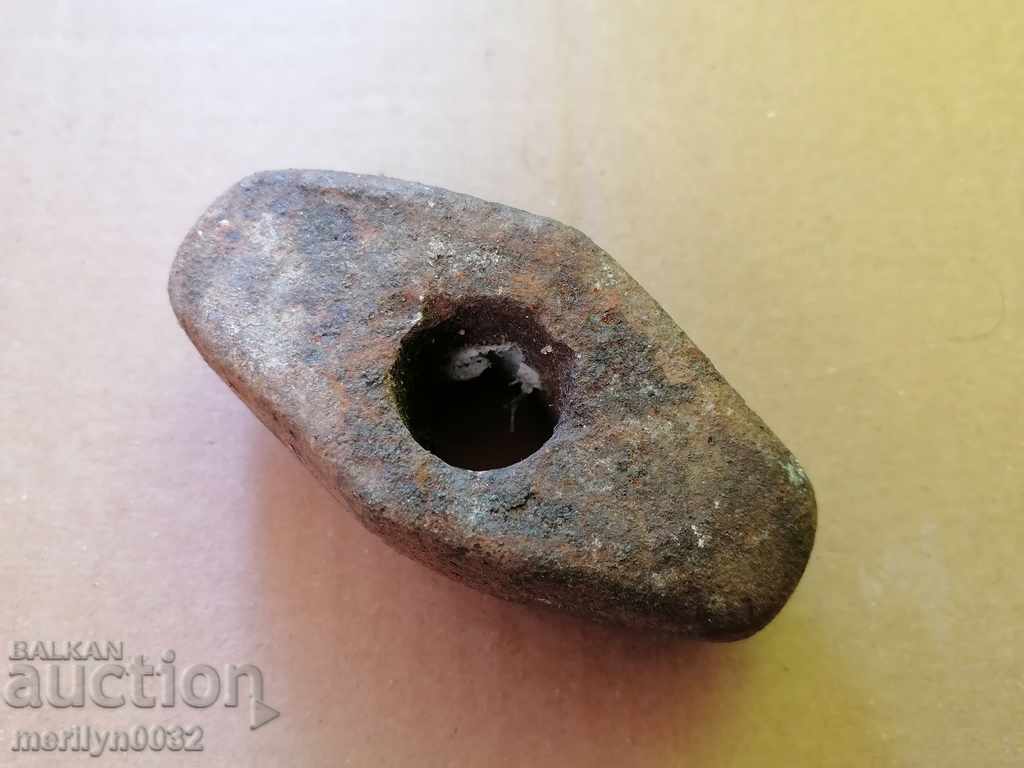 An old stone hammer, a tool, a kink - 6 An old stone hammer, a tool, a kink - 6