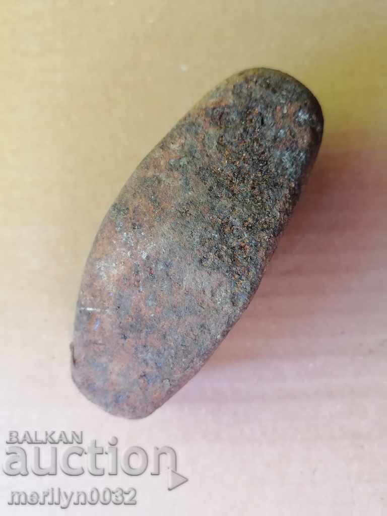 An old stone hammer, a tool, a kink - 7 An old stone hammer, a tool, a kink - 7