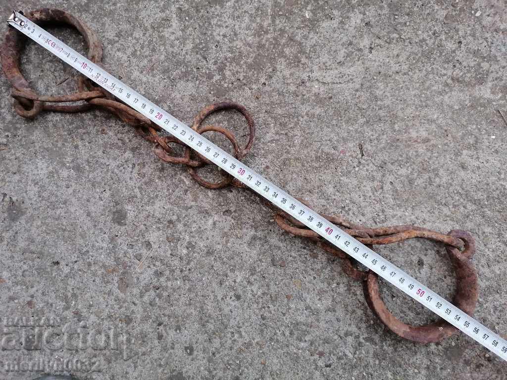 Delivery of Hand forged buckles, shackles, chain, wrought iron Delivery of Hand forged buckles, shackles, chain, wrought iron