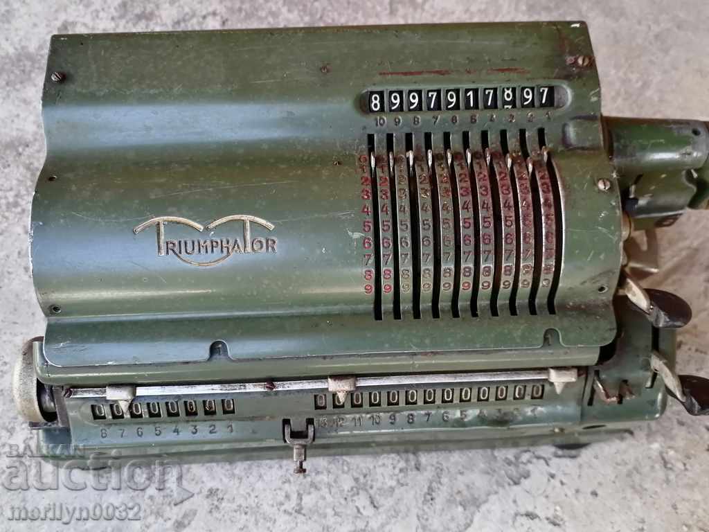 Mașină de calcul germană calculator numărător cu preț € 99.97 | 195.53 BGN