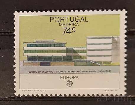 Португалия/Мадейра 1987 Европа CEPT Сгради MNH