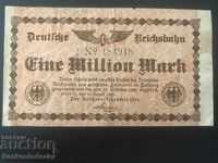 Germany Reichsbahn 1 Million Mark Berlin 1923 Ref 4918