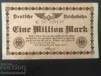 Germany Reichsbahn 1 Million Mark Berlin 1923 Ref 9448