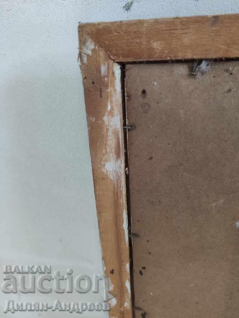 Vintage πορτρέτο σε πλαίσιο με γυαλί - 5 Vintage πορτρέτο σε πλαίσιο με γυαλί - 5