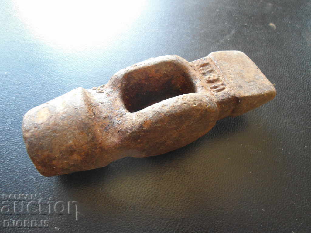 Old craft hammer, markings