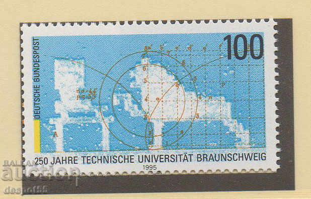 1995. GFR. Carolo-Wilhelmina University in Braunschweig.