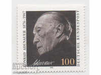 1992. Germany. Dr. Conrad Adenauer, Federal Chancellor.