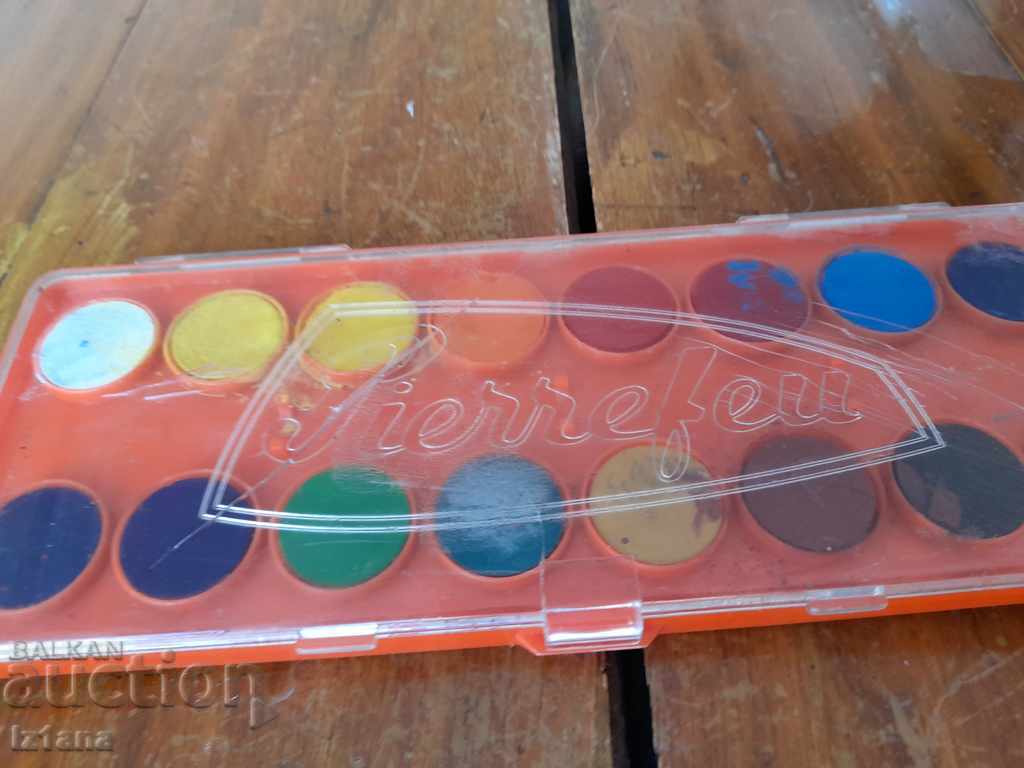 Стари водни боички,бои Pierrefeu с цена 10.00 лв. | € 5.11 Стари водни боички,бои Pierrefeu с цена 10.00 лв. | € 5.11