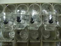 № * 5617 old small glass cups for shots - set of 24 pcs