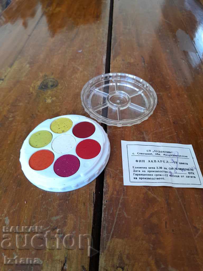 Old watercolors, fine watercolor paints with price 15.00 BGN | € 7.67 Old watercolors, fine watercolor paints with price 15.00 BGN | € 7.67