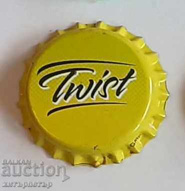 Twist cap yellow