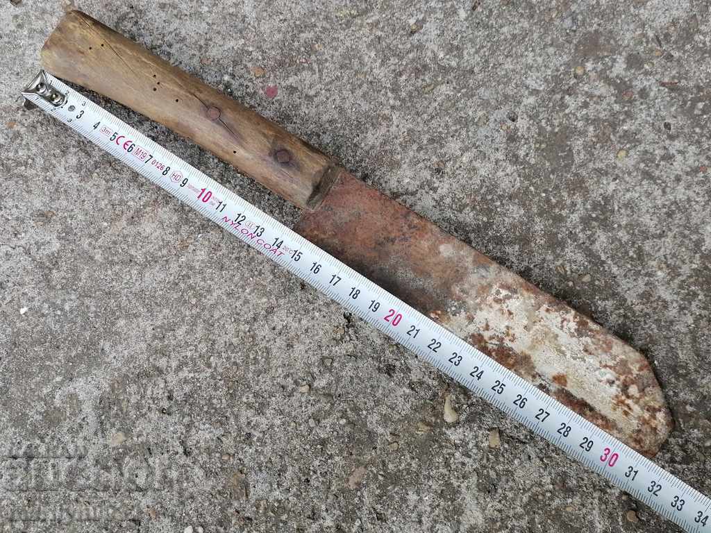 Delivery of Sutter, top, knife, wrought iron Delivery of Sutter, top, knife, wrought iron