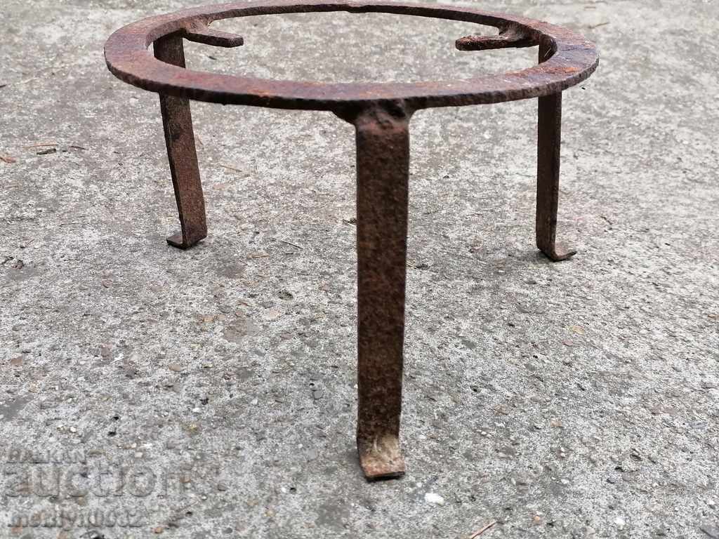 Auction An old forged sack, fireplace, grill, wrought iron Auction An old forged sack, fireplace, grill, wrought iron