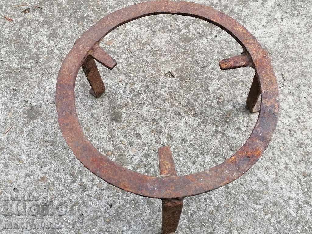 Delivery of An old forged sack, fireplace, grill, wrought iron Delivery of An old forged sack, fireplace, grill, wrought iron