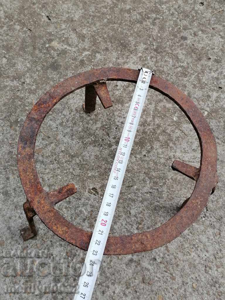 An old forged sack, fireplace, grill, wrought iron - 5 An old forged sack, fireplace, grill, wrought iron - 5