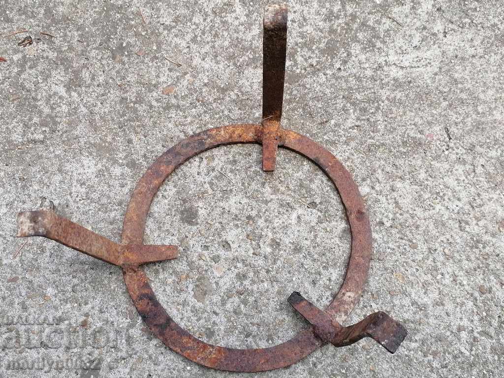 An old forged sack, fireplace, grill, wrought iron - 6 An old forged sack, fireplace, grill, wrought iron - 6