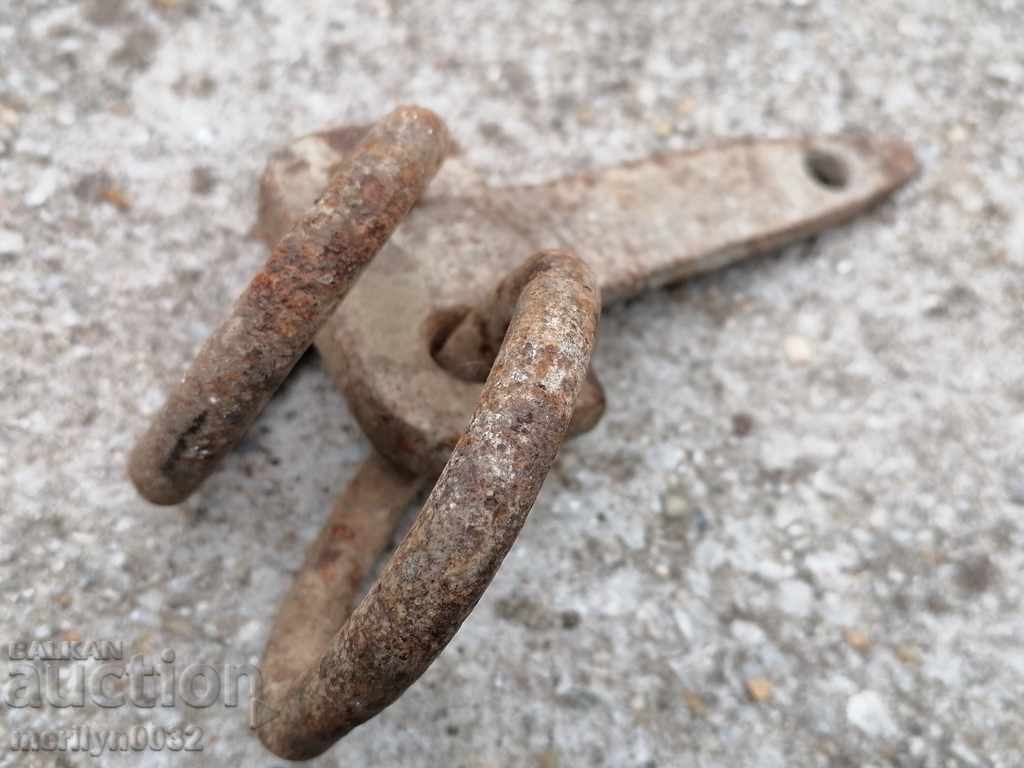 Auction Metal rings, wrought iron for a wagon Auction Metal rings, wrought iron for a wagon