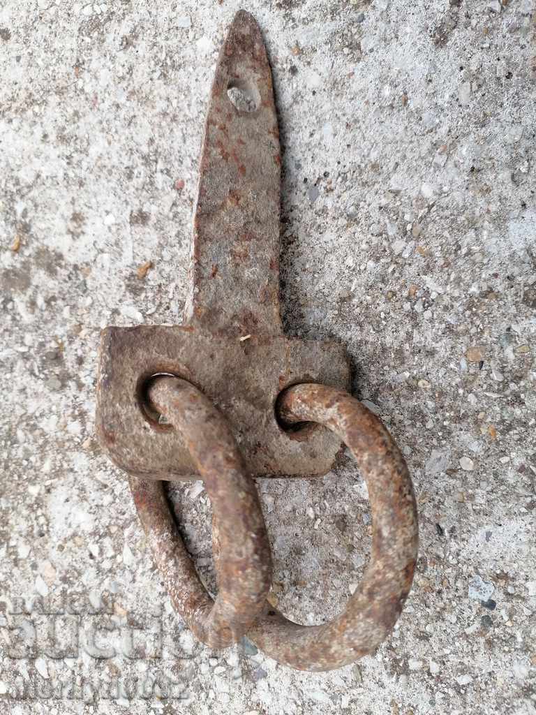 Metal rings, wrought iron for a wagon - 6 Metal rings, wrought iron for a wagon - 6