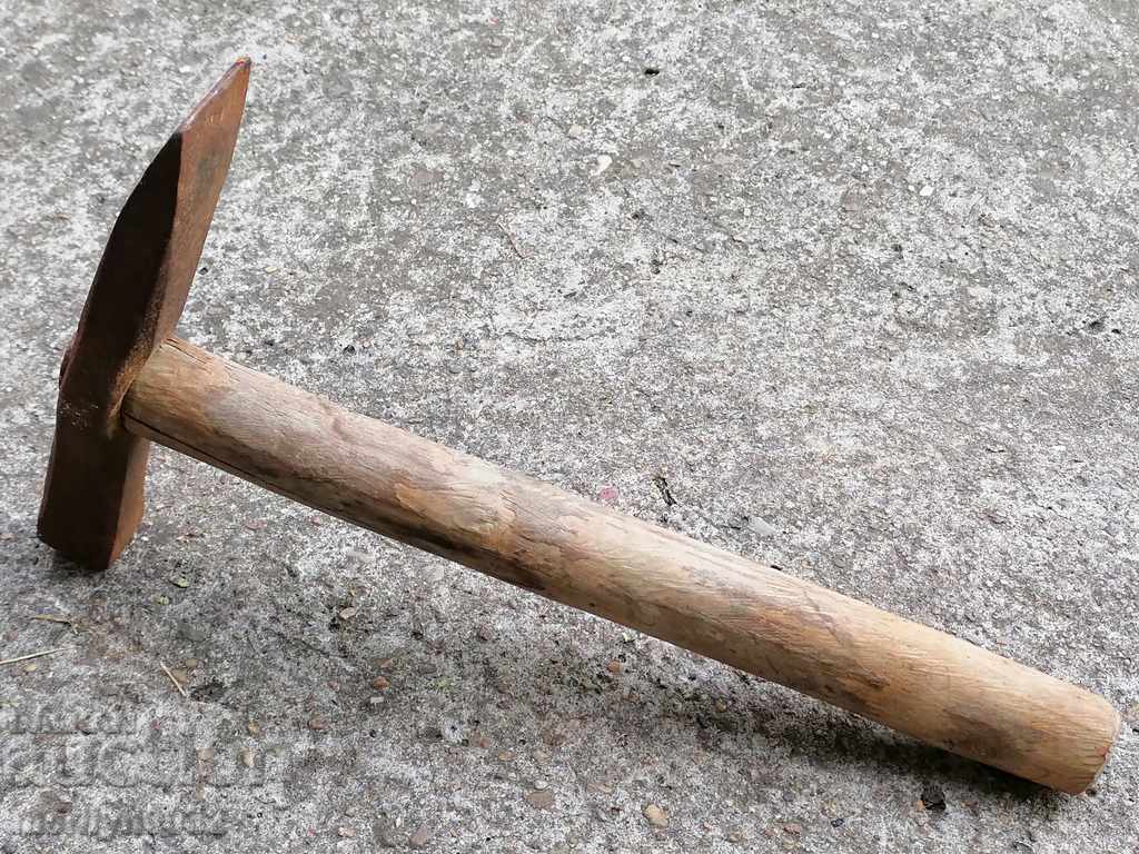 Δημοπρασία Βουλγαρική παλιό εργαλείο εργαλείο σφυρί κτίστη σφυρήλατο σίδερο Δημοπρασία Βουλγαρική παλιό εργαλείο εργαλείο σφυρί κτίστη σφυρήλατο σίδερο
