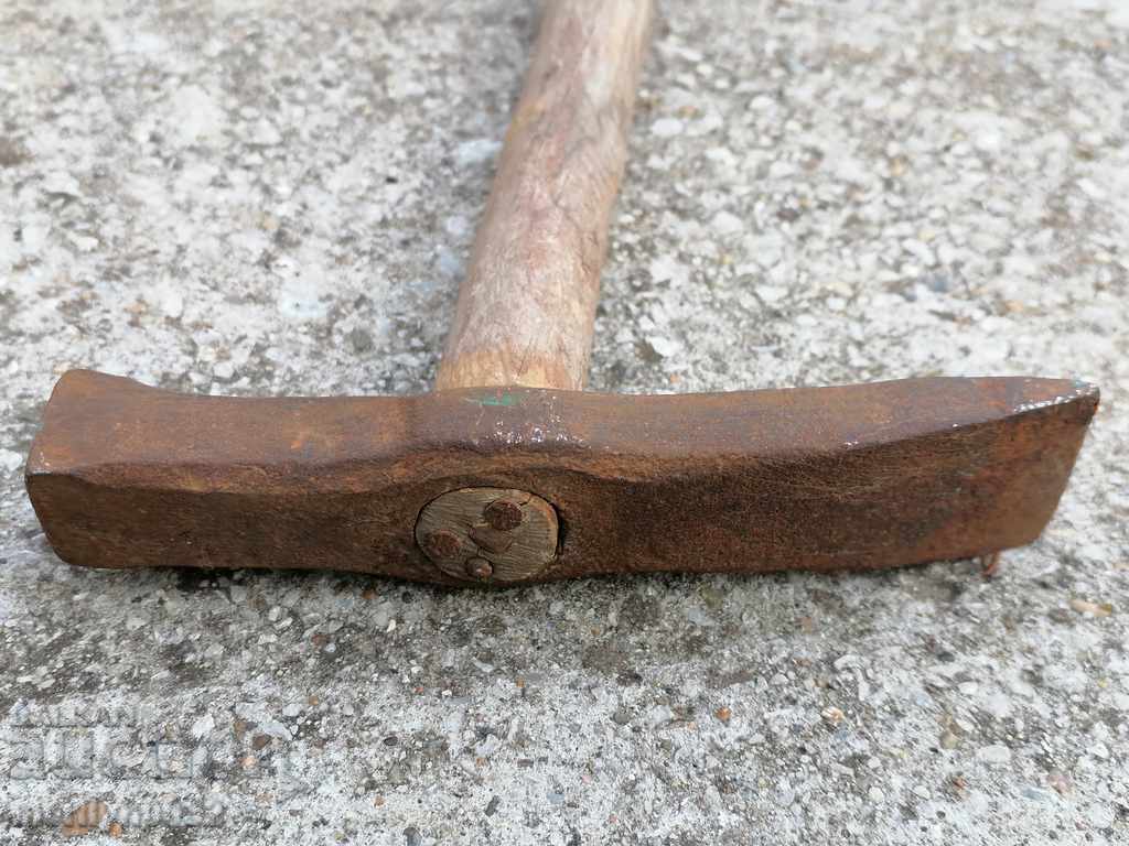 Βουλγαρική παλιό εργαλείο εργαλείο σφυρί κτίστη σφυρήλατο σίδερο - 7 Βουλγαρική παλιό εργαλείο εργαλείο σφυρί κτίστη σφυρήλατο σίδερο - 7