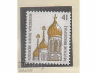1993. ГФР. Забележителности - Руската църква във Висбаден.