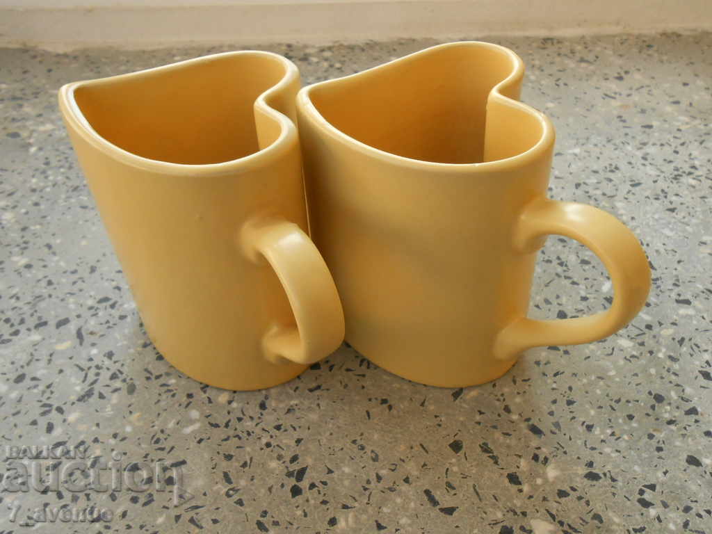 Advertising cups heart-shaped, 2 pieces 19.09.2021 - 7 Advertising cups heart-shaped, 2 pieces 19.09.2021 - 7